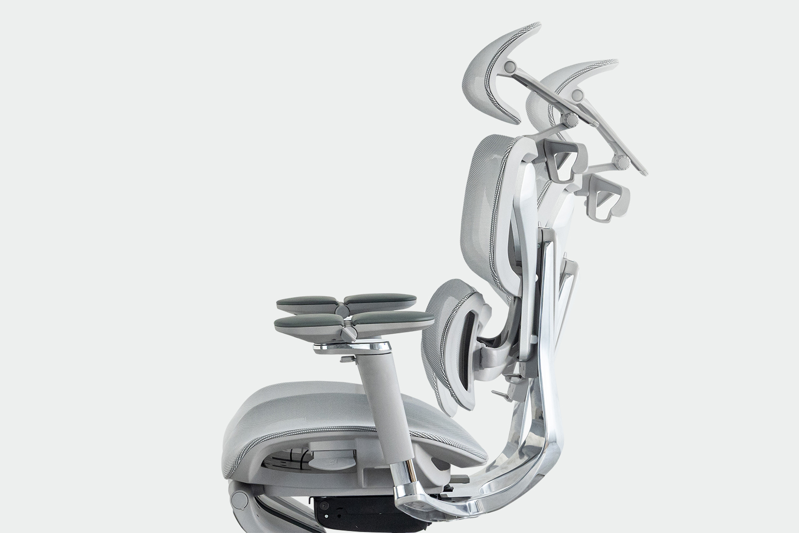 背もたれシンクロロッキング機能