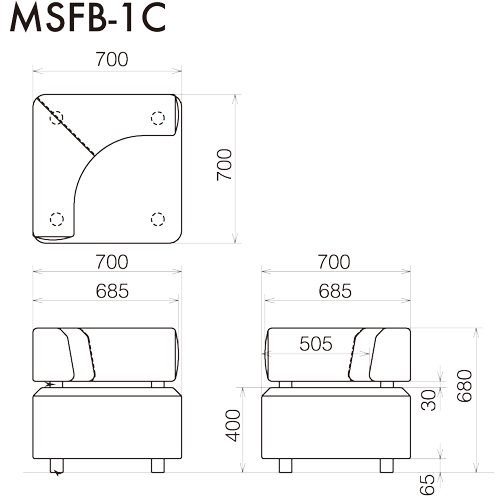 MSFB-1Cの図面