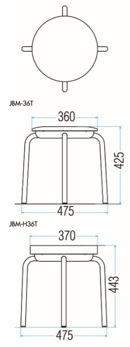 JBM-36T/JBM-H36Tの図面