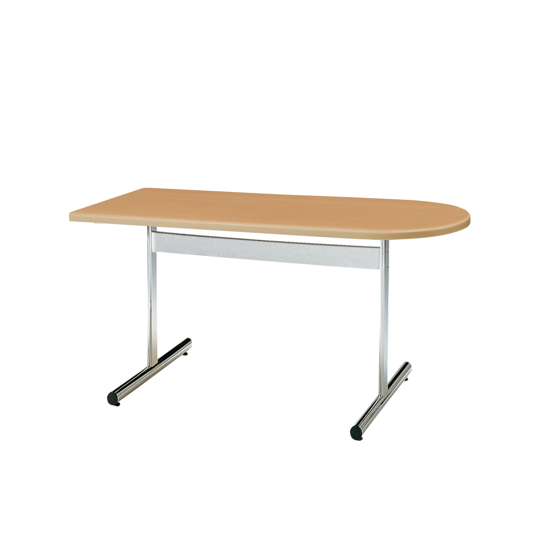 できる TOKIO ミーティングテーブル TT−TW 半楕円型 1500×750 メープル TT-TW1575U-RO