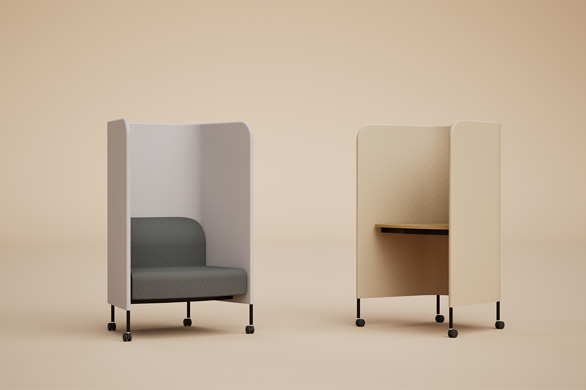 HiVE-Focus＆Comｍunication Booth Sofa Type / Table Type